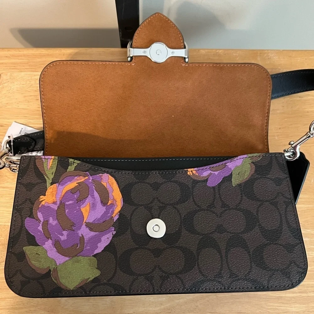 Coach Floral Crossbody